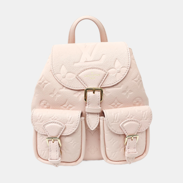 BACKUP Monogram Calfskin Pink
