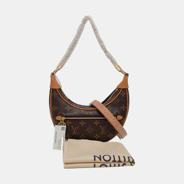 LOOP Monogram Coated Canvas Brown