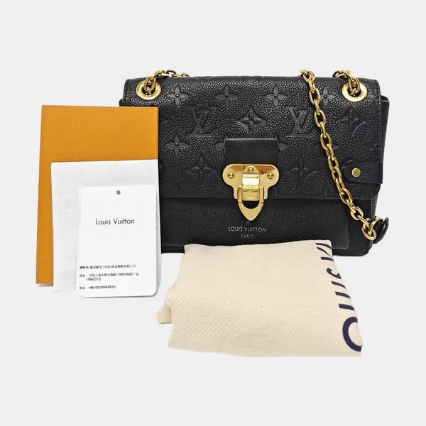 VAVIN BB Monogram Calfskin Black