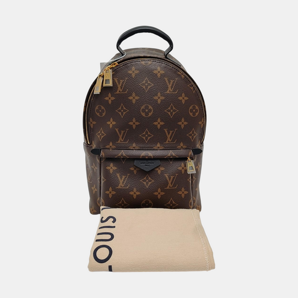 PALM SPRINGS PM Monogram Coated Canvas Brown