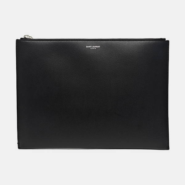 Calfskin Clutch Black