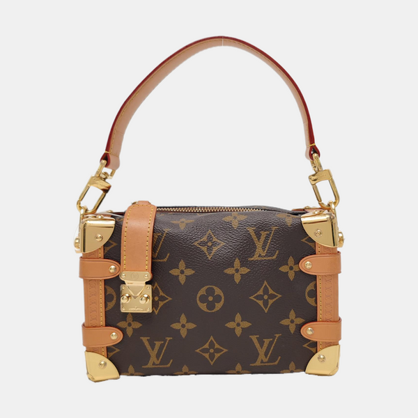 SIDE TRUNK PM Monogram Coated Canvas Brown