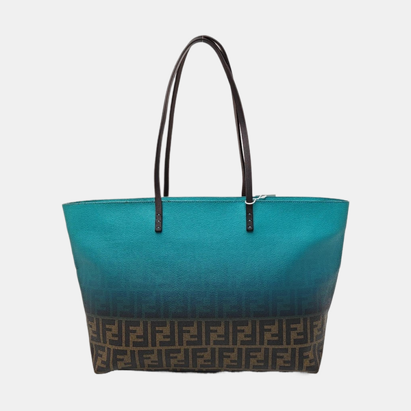 Coated Canvas Tote Bag Multicolor