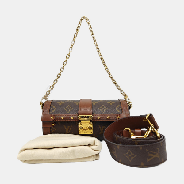 PAPILLON 19 Monogram Coated Canvas Brown