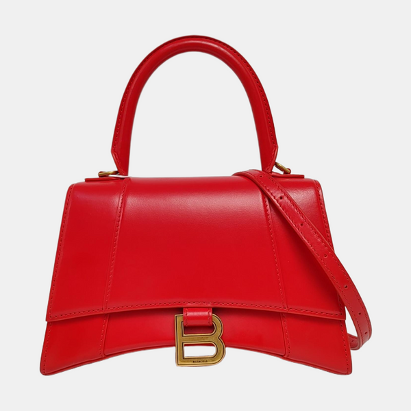 Hourglass S Calfskin Red