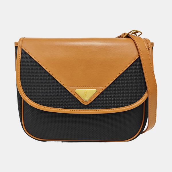 Fabric Shoulder Bag Black