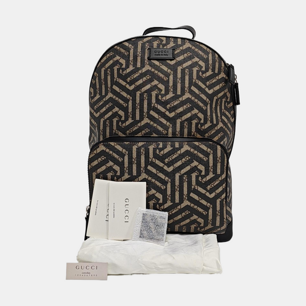 Monogram Coated Canvas Backpack Multicolor