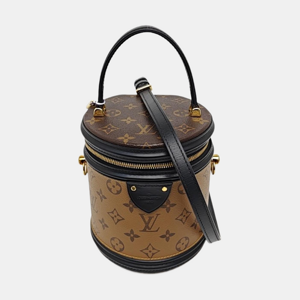 CANNES PM Monogram Coated Canvas Brown