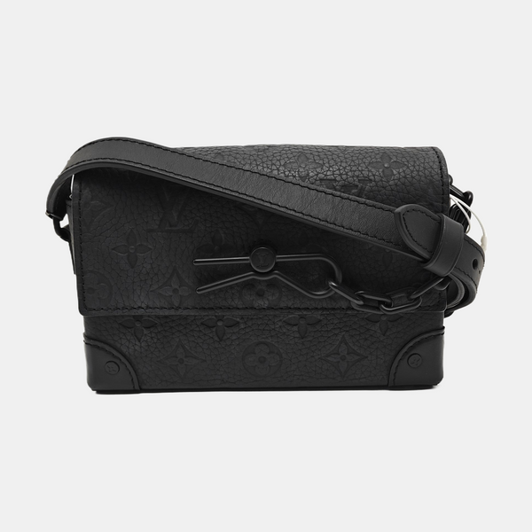 SOFT TRUNK Mini Monogram Calfskin Black