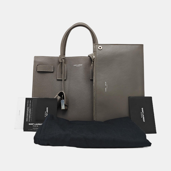 SAC DE JOUR Mini Calfskin Gray