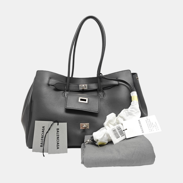 BEL AIR Medium Calfskin Gray