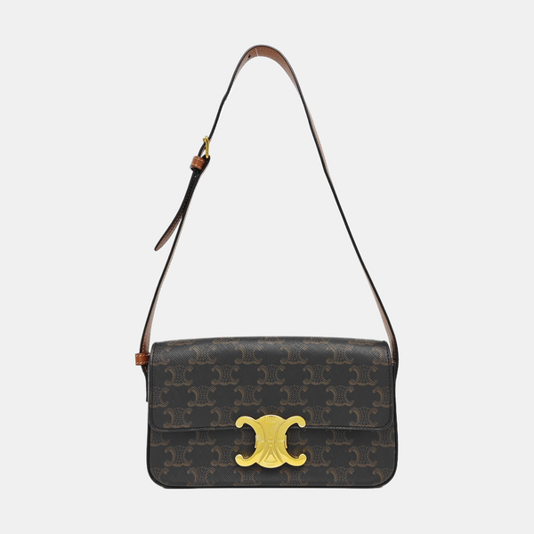 TRIOMPHE Teen Coated Canvas Black