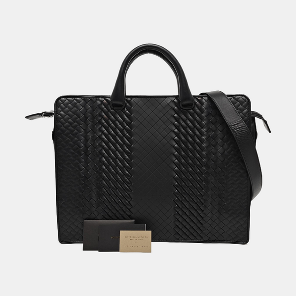 Calfskin Shoulder Bag Black