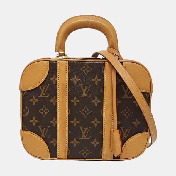 VALISETTE PM Monogram Coated Canvas Brown