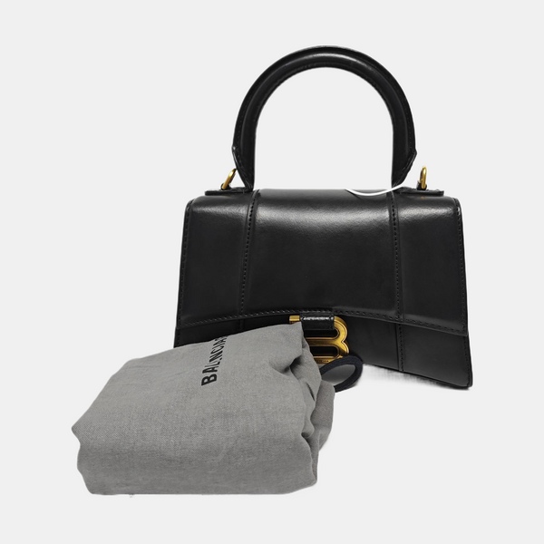 Hourglass XS Calfskin Black