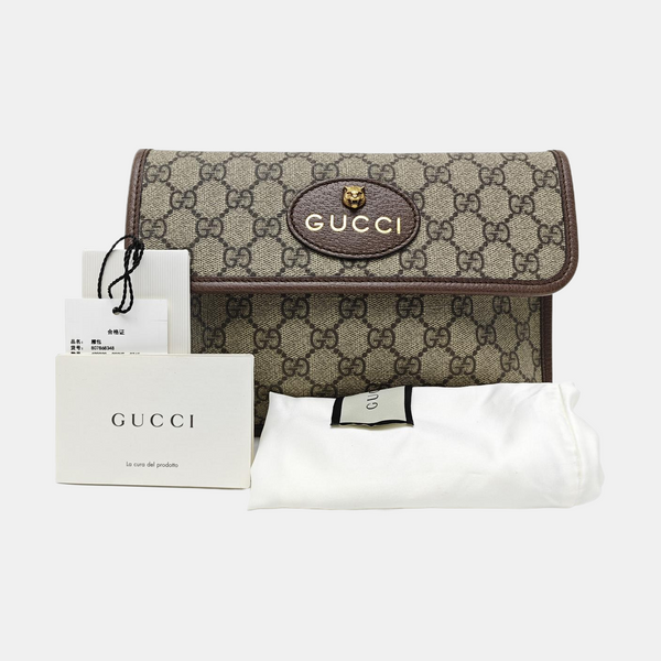 Neo Vintage Monogram Coated Canvas Beige