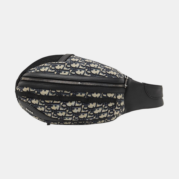 Issimo Double Saddle Oblique Canvas Gray