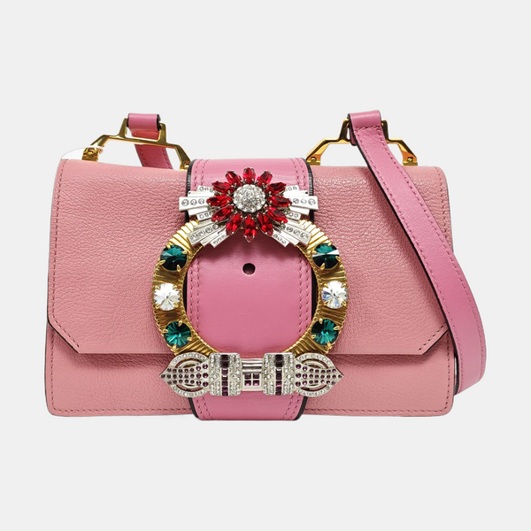 Miu Lady Calfskin Pink