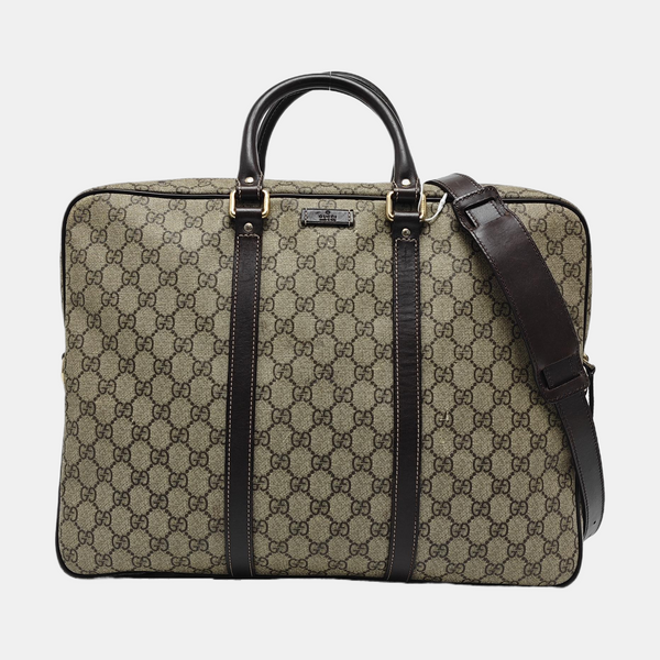 Duffle Monogram Coated Canvas Beige