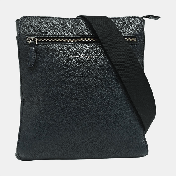 Calfskin Shoulder Bag Blue