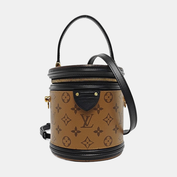 CANNES PM Monogram Coated Canvas Brown