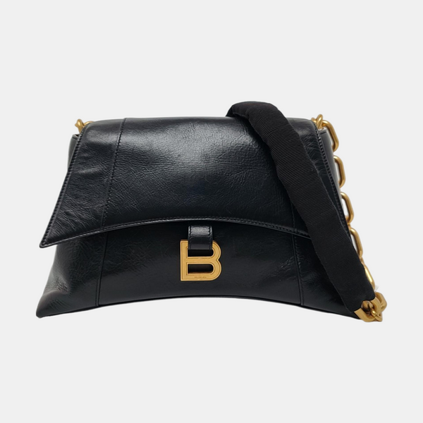 Downtown Small Calfskin Black