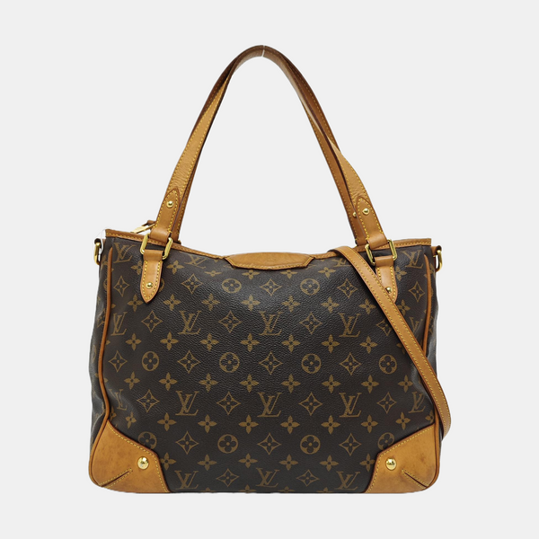 ESTRELA GM Monogram Coated Canvas Brown