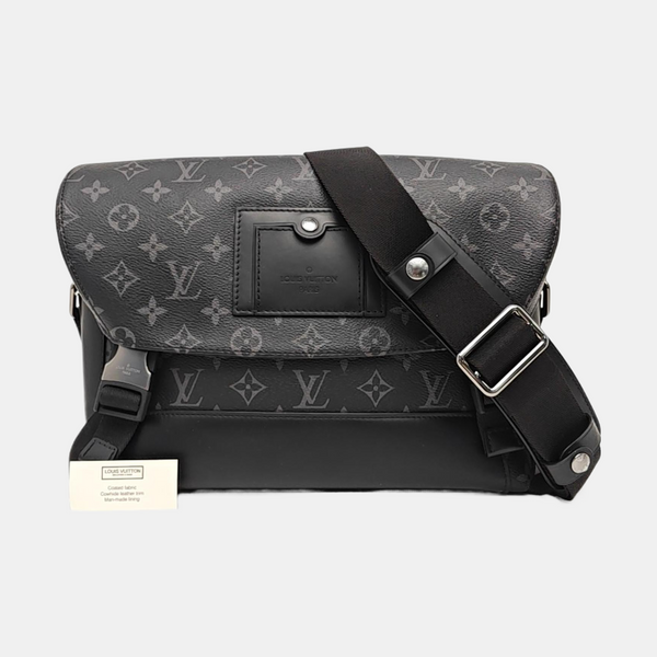 VOYAGER PM Monogram Coated Canvas Black