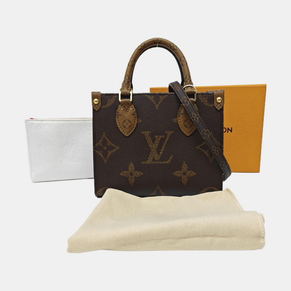 ONTHEGO BB Monogram Coated Canvas Brown