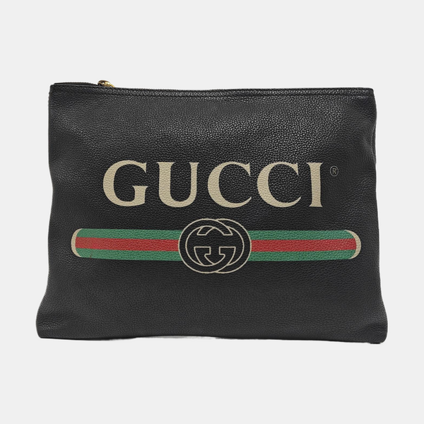 Print Medium Calfskin Black