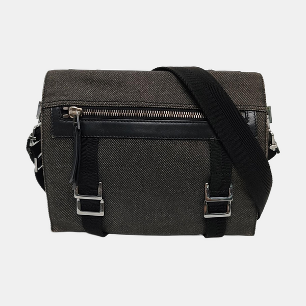 Canvas Shoulder Bag Black