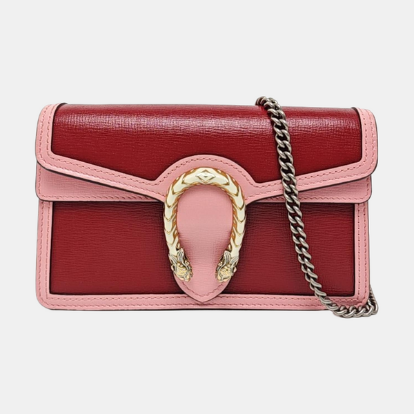Dionysus Super Mini Calfskin Red