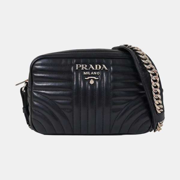 Diagramme Quilted Calfskin Black