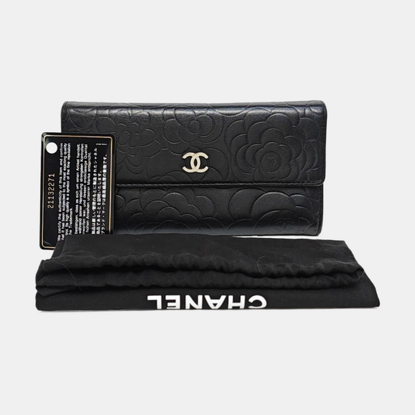 Calfskin Wallet Black