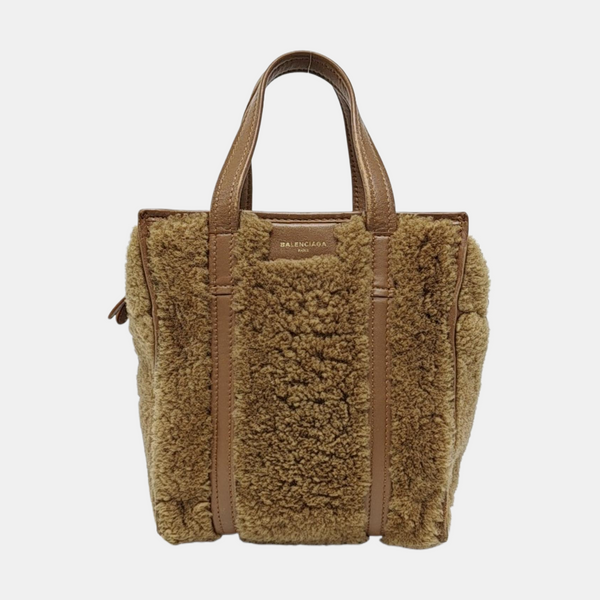 Authenticated pre-owned Bazar Fur Brown - Tote Bag at Looply