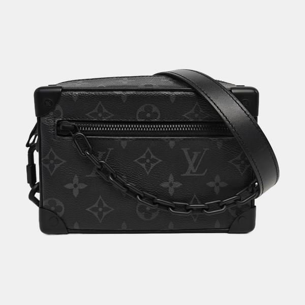 SOFT TRUNK Mini Monogram Coated Canvas Black