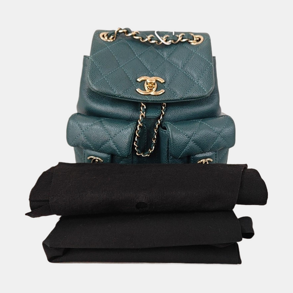 DUMA Quilted Calfskin Green