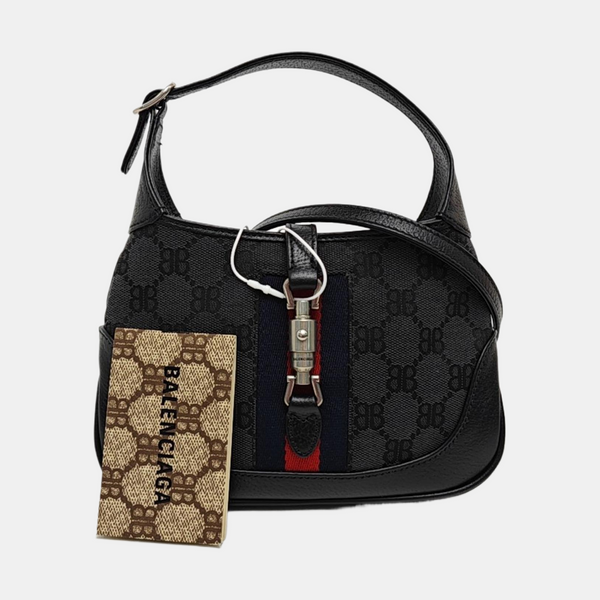 Canvas Shoulder Bag Black
