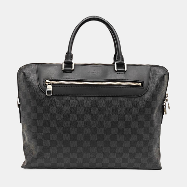 PORTE-DOCUMENTS Damier Graphite Coated Canvas Black