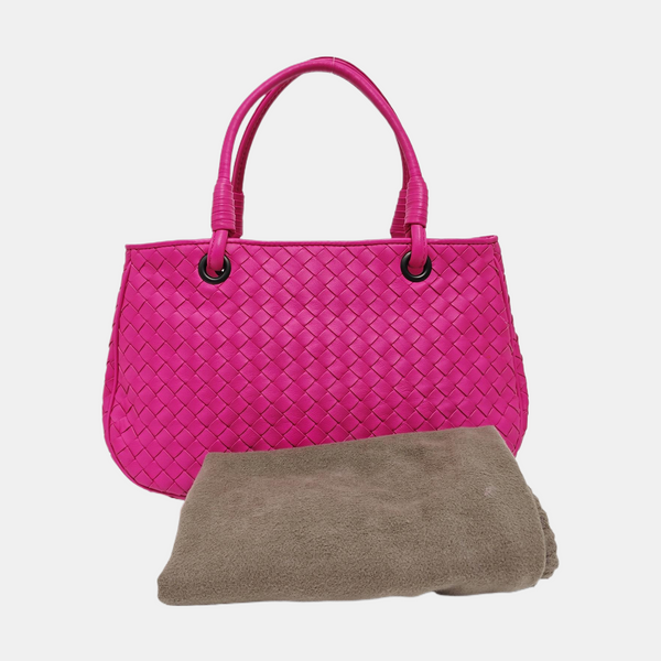 Lambskin Tote Bag Red