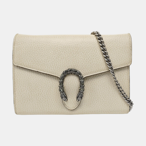 Dionysus Mini Calfskin White