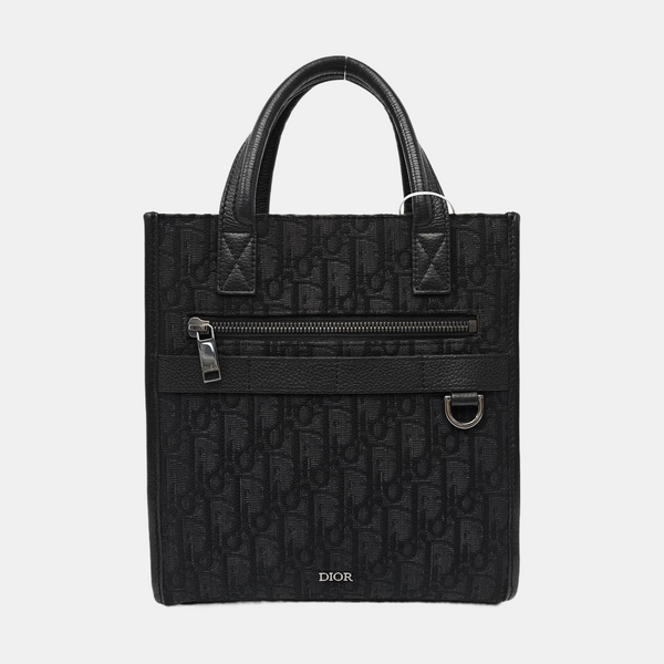 Safari Oblique Canvas Black