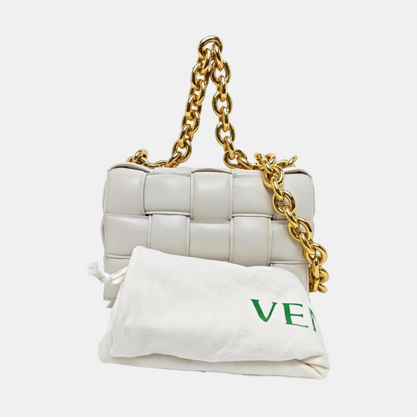 Cassette Medium Lambskin White