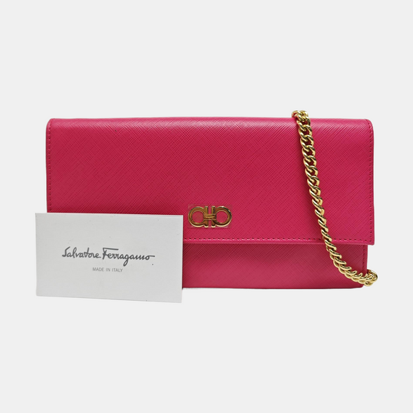 Gancini Calfskin Pink