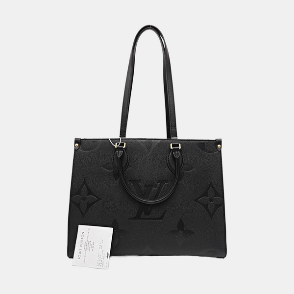 ONTHEGO MM Monogram Calfskin Black