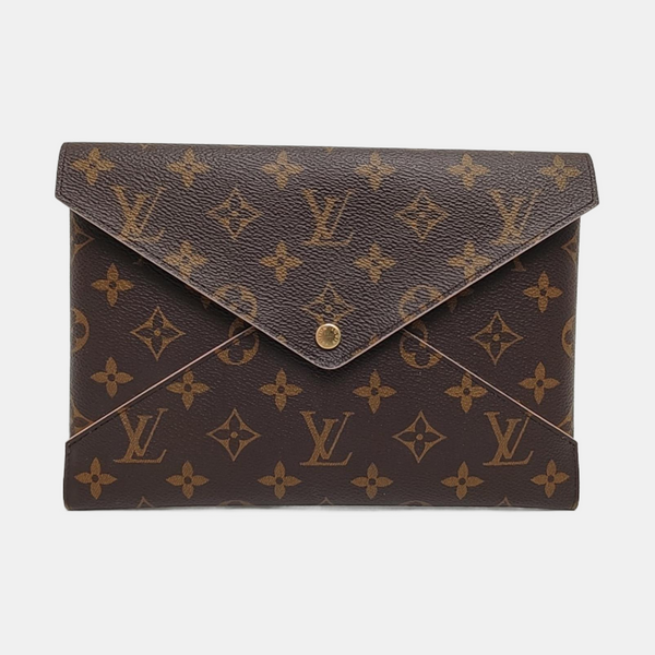 KIRIGAMI Monogram Coated Canvas Brown