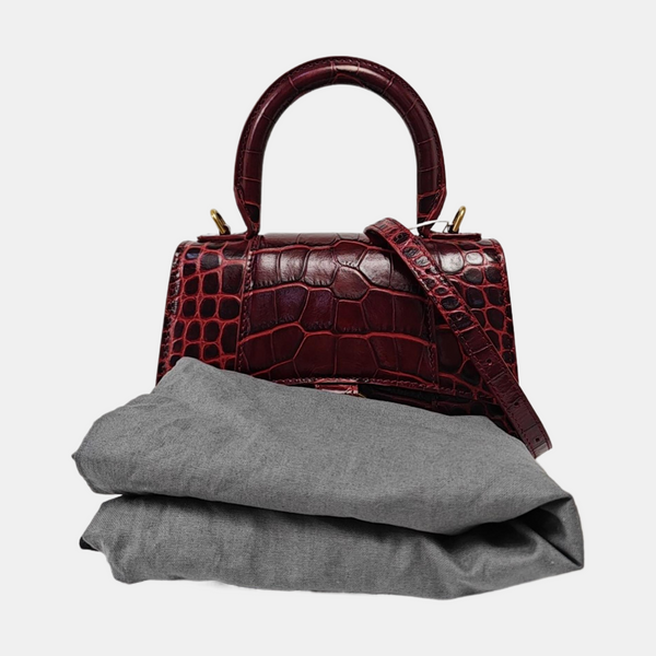 Hourglass XS Calfskin Red