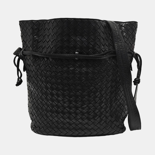 Lambskin Shoulder Bag Black