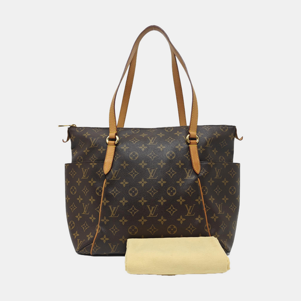 TOTALLY Monogram Coated Canvas Brown