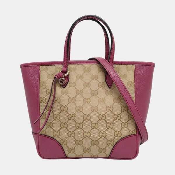 Authenticated pre-owned Bree Monogram Canvas Beige - Shoulder Bag at Looply